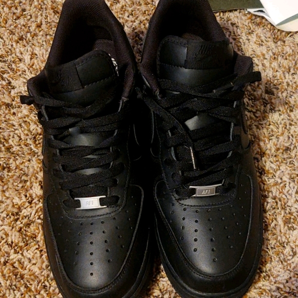 Nike Shoes | Air Force Ones Black | Poshmark